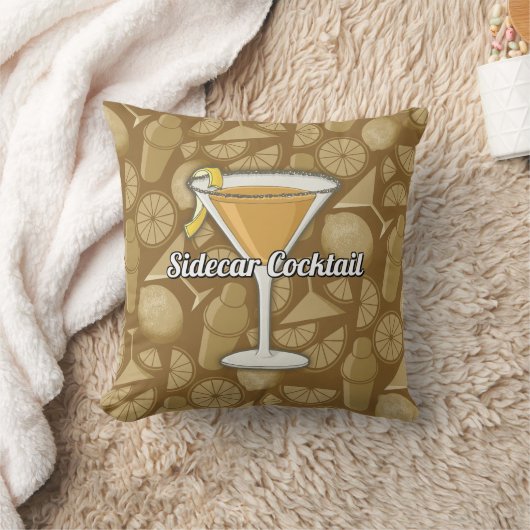 サイドカーカクテル クッション (ブランケット)