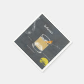 サイドカーカクテル スタンダードカクテルナプキン (角)