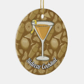 サイドカーカクテル セラミックオーナメント (右)