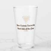 サイドカーカクテル タンブラーグラス (裏面)