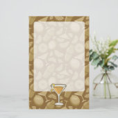 サイドカーカクテル 便箋 (スタンド正面)