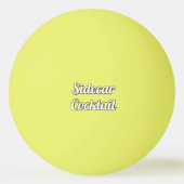 サイドカーカクテル 卓球ボール (裏面)