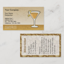サイドカーカクテル 名刺