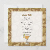 サイドカーカクテル 招待状 (裏面)