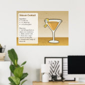 サイドカーレシピ ポスター (ホームオフィス)