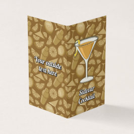 サイドカーレシピ 名刺