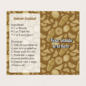 サイドカーレシピ 名刺 (内部フラット)