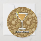 サイドカー・カクテル 招待状 (正面)