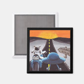 サイドカー マグネット (正面/裏面)