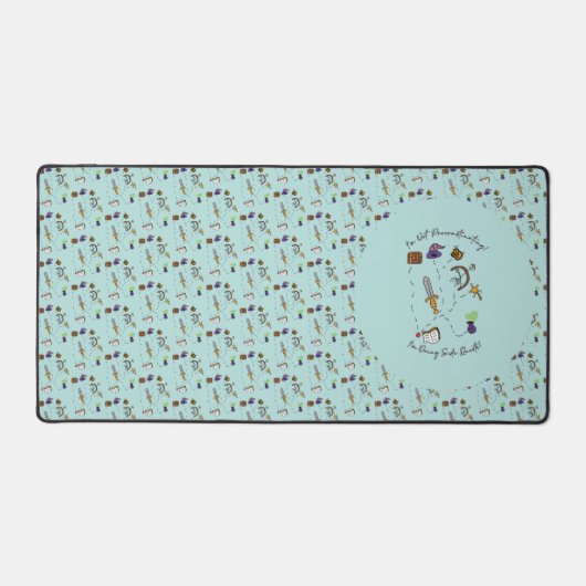 サイドクイストズデスクマット デスクマット (正面)