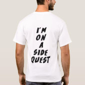 サイドクエスト中 Tシャツ (裏面)