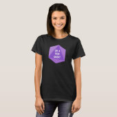 サイドクエスト女子Tシャツで Tシャツ (正面フル)