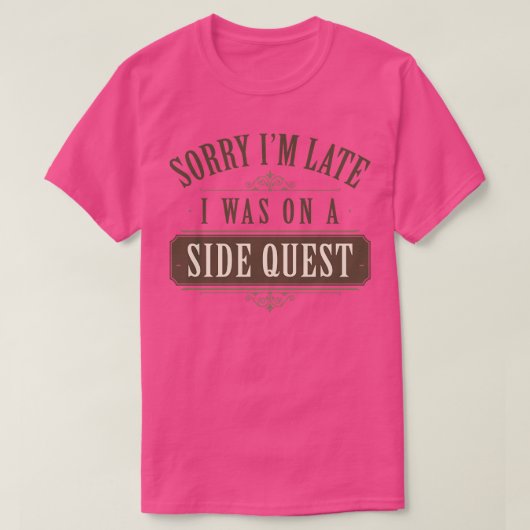 サイドクエスト3 Tシャツ (デザイン正面)
