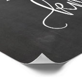 サイドサインではないシートを結婚選ぶ – カスタムサイズ ポスター (角)