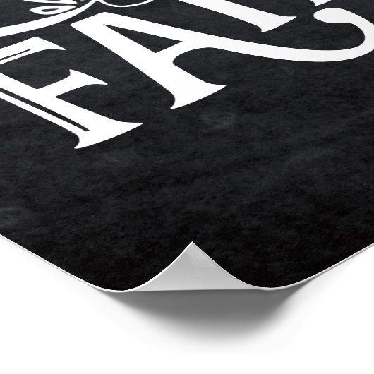 サイドサインのお祝いではなく座席を結婚選ぶ ポスター (角)