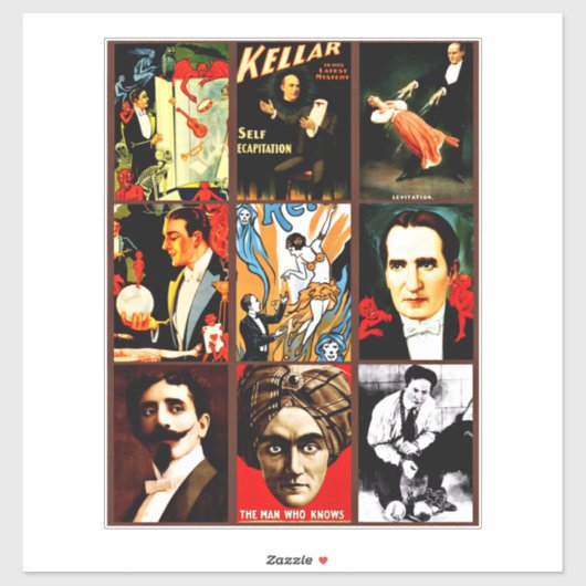 サイドショーフリーク魔術師幻術師サイキオニスト シール (シート)