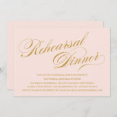 サイドスクリプト|リハーサルディナー招待状 招待状 (正面/裏面)