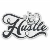 サイドハッスル |黒 |澄ん | シール (正面)