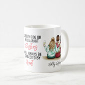 サイドバイサイドバイサイドバイマイルズアパートシスターズコネクテッド コーヒーマグカップ (正面右)