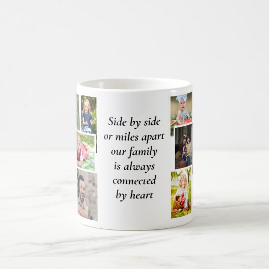 サイドバイサイドマイルズアパートファミリーフォト コーヒーマグカップ (中央)