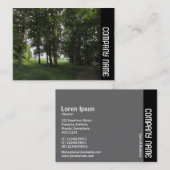 サイドバンド – ウッズ,ブートパークカーディフ 名刺 (正面/裏面)