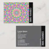 サイドバンド – カラフル万華鏡のように千変万化するパターン03 名刺 (正面/裏面)