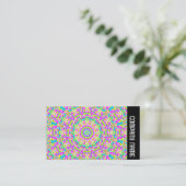 サイドバンド – カラフル万華鏡のように千変万化するパターン03 名刺 (スタンド正面)