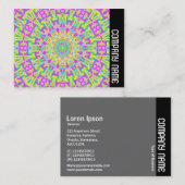 サイドバンド – カラフル万華鏡のように千変万化するパターン05 名刺 (正面/裏面)
