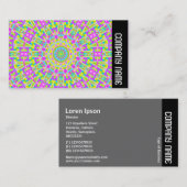 サイドバンド – カラフル万華鏡のように千変万化するパターン05 名刺 (正面/裏面)