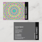 サイドバンド – カラフル万華鏡のように千変万化するパターン06 名刺 (正面/裏面)