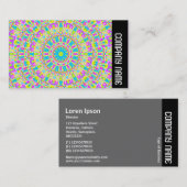 サイドバンド – カラフル万華鏡のように千変万化するパターン06 名刺 (正面/裏面)