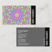 サイドバンド – カラフル万華鏡のように千変万化するパターン09 名刺 (正面/裏面)