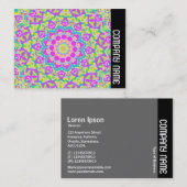 サイドバンド – カラフル万華鏡のように千変万化するパターン09 名刺 (正面/裏面)