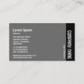 サイドバンド – カーディフキャッスルII 名刺 (裏面)