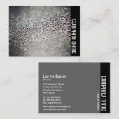 サイドバンド – ガラス上の水滴02 名刺 (正面/裏面)