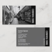 サイドバンド – ショッピングアーケード 名刺 (正面/裏面)