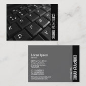 サイドバンド – ノートブックキーボード 名刺 (正面/裏面)