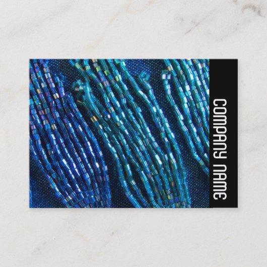 サイドバンド – ビード組み合わせ 名刺 (正面)