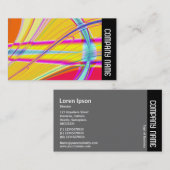 サイドバンド – フラクタル抽象芸術061012e 名刺 (正面/裏面)