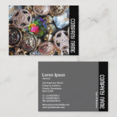 サイドバンド – フリーマーケットきらきら光る 名刺 (正面/裏面)