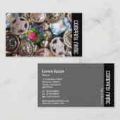 サイドバンド – フリーマーケットきらきら光る 名刺 (正面/裏面)