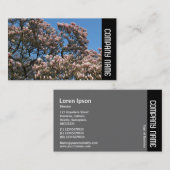 サイドバンド – マグノリアツリー開花 名刺 (正面/裏面)