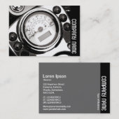 サイドバンド – モーターサイクルスピードメーター 名刺 (正面/裏面)