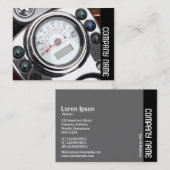 サイドバンド – モーターサイクルスピードメーター 名刺 (正面/裏面)