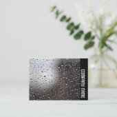 サイドバンド - 窓に降る雨 名刺 (スタンド正面)