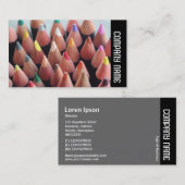 サイドバンド – 色鉛筆 名刺 (正面/裏面)