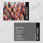 サイドバンド – 色鉛筆 名刺 (正面/裏面)