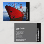 サイドバンド – 軽船 名刺 (正面/裏面)