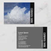 サイドバンド – 4月シャワー 名刺 (正面/裏面)