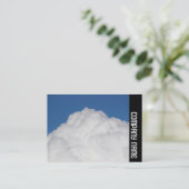 サイドバンド – Cumulus Cloud 名刺 (スタンド正面)